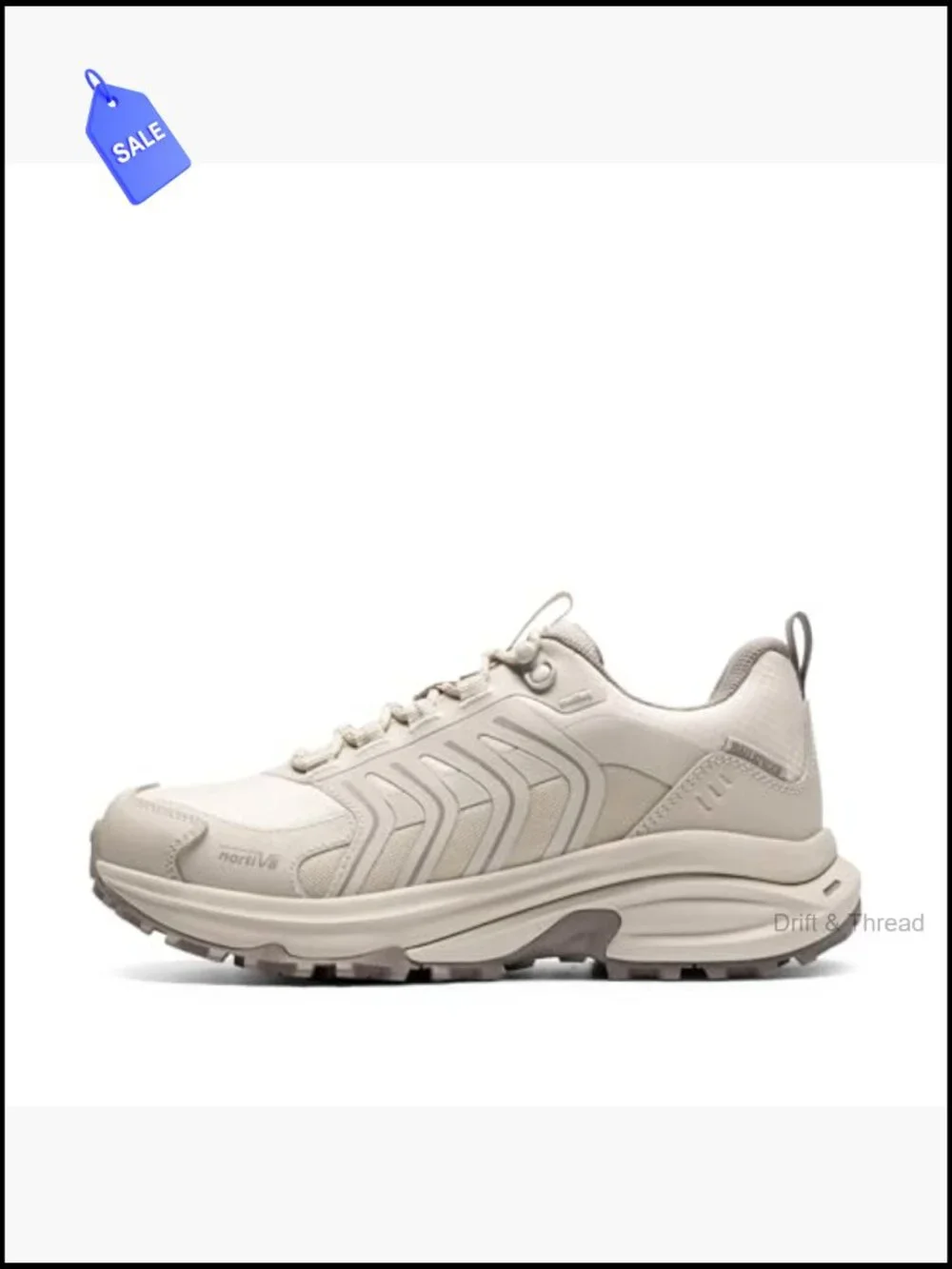 Women's Waterproof Hiking Shoes Lightweight Trail Sneakers Khaki Size 8.5